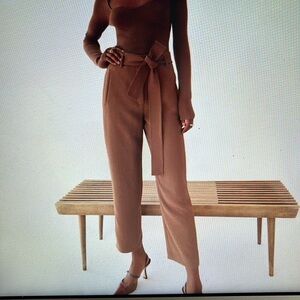 Wilfred tie-front pant